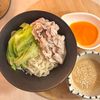 豚しゃぶとキャベツの特製ごまだれそうめんの工程3