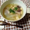 M＊Pの作ってみた!投稿(身体ポカポカ♪スタミナばっちり♡ガーリックオニオンスープ)