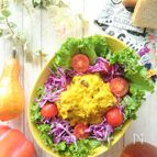 食べて美肌♪カボチャサラダ