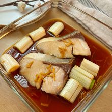レンジで作る『ぶりの照り焼き』