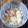 【しっとり豆腐ツナサラダ】時短2分!!しっとりコクうま♡の工程2