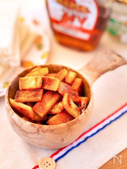 ココナッツ風味のメープルラスク