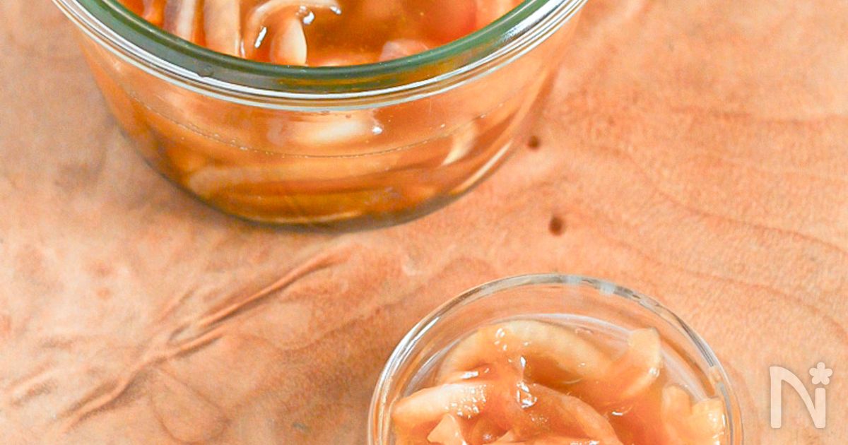 火を使わない！切って混ぜるだけ！新玉ねぎの中華ドレッシング