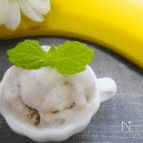 【79kcal】思い出の味♪簡単バナナアイスクリーム♪