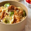 ガッツリ食べたい!【回鍋肉丼】