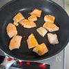 ワンパン【鮭とキャベツときのこの豆乳クリーム煮】カルシウム◎の工程2