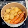 やさしいおだしで♩里芋と海老の含め煮の工程3