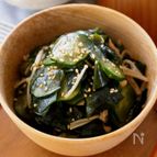 『ワカメときゅうりの中華風サラダ』簡単！さっぱり美味しい♡