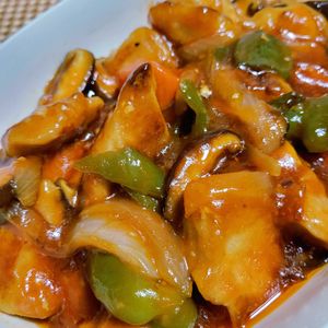 ヴェルの作ってみた!投稿(タレが旨すぎ！鶏むね肉de揚げないお手軽酢鶏)