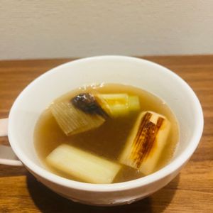 金の作ってみた!投稿(香ばしねぎ香る！簡単鶏ガラスープ)