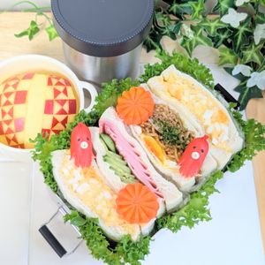AYANO.•*¨*•.☆の作ってみた!投稿(至福のたまごサンド)
