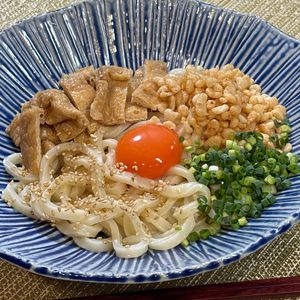 楽ラク手抜キッチン🐶🐾の作ってみた!投稿(【レンジで簡単】かまたまうどん)