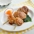 鶏と豆腐の甘辛つくね串