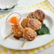 鶏と豆腐の甘辛つくね串