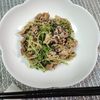 M＊Pの作ってみた!投稿(［豚と豆苗のごま味噌炒め］ズボラすぎるおかず！作りおき対応)