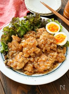 【天才的に旨い！鶏肉のオニオンポン酢ソテー】玉ねぎソースが◎