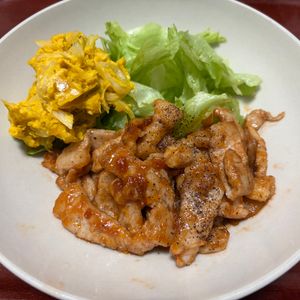 りんごの作ってみた!投稿(【濃厚♡厚切りポークケチャップ】夫も大満足のがっつりおかず♪)