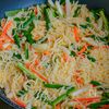 茹ですぎて余ったそうめんで！カリッともちっと野菜チヂミの工程4