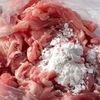 豚こまバーグのヨーグルトめんたいソースの工程2