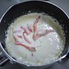 濃厚な味わい「蟹ドリア」の工程3