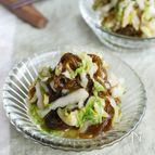 シャキシャキ♪白菜入りさっぱりもずく酢