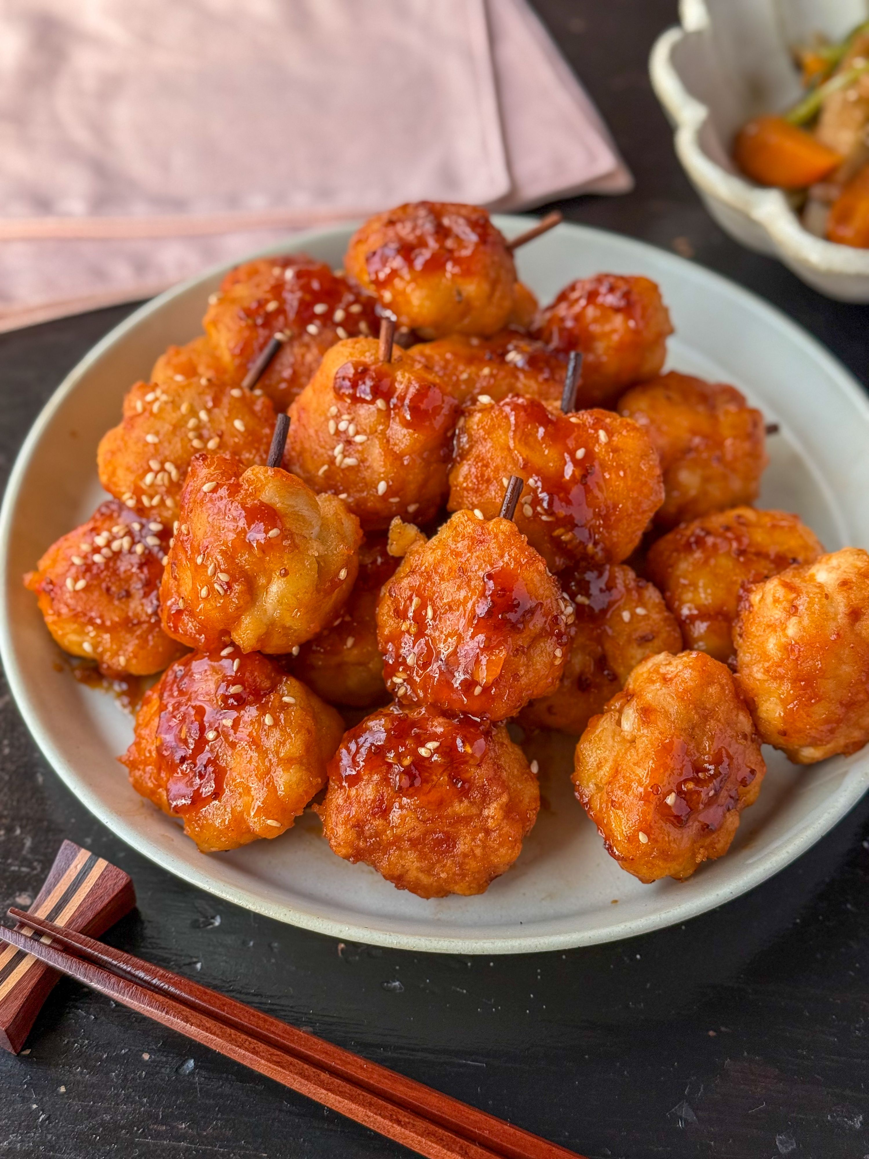 ヤンニョムマスタード軟骨つくね串】節約/かさまし | レシピサイトNadia