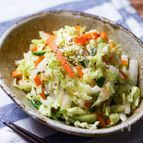 子供大好き★給食人気メニュー再現『何でも千切りサラダ』
