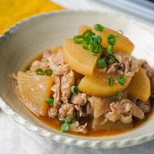 【2歳】焦がし豚バラ大根【幼児食・取り分けごはん】