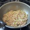 崩し豆腐の中華そぼろあんかけの工程2