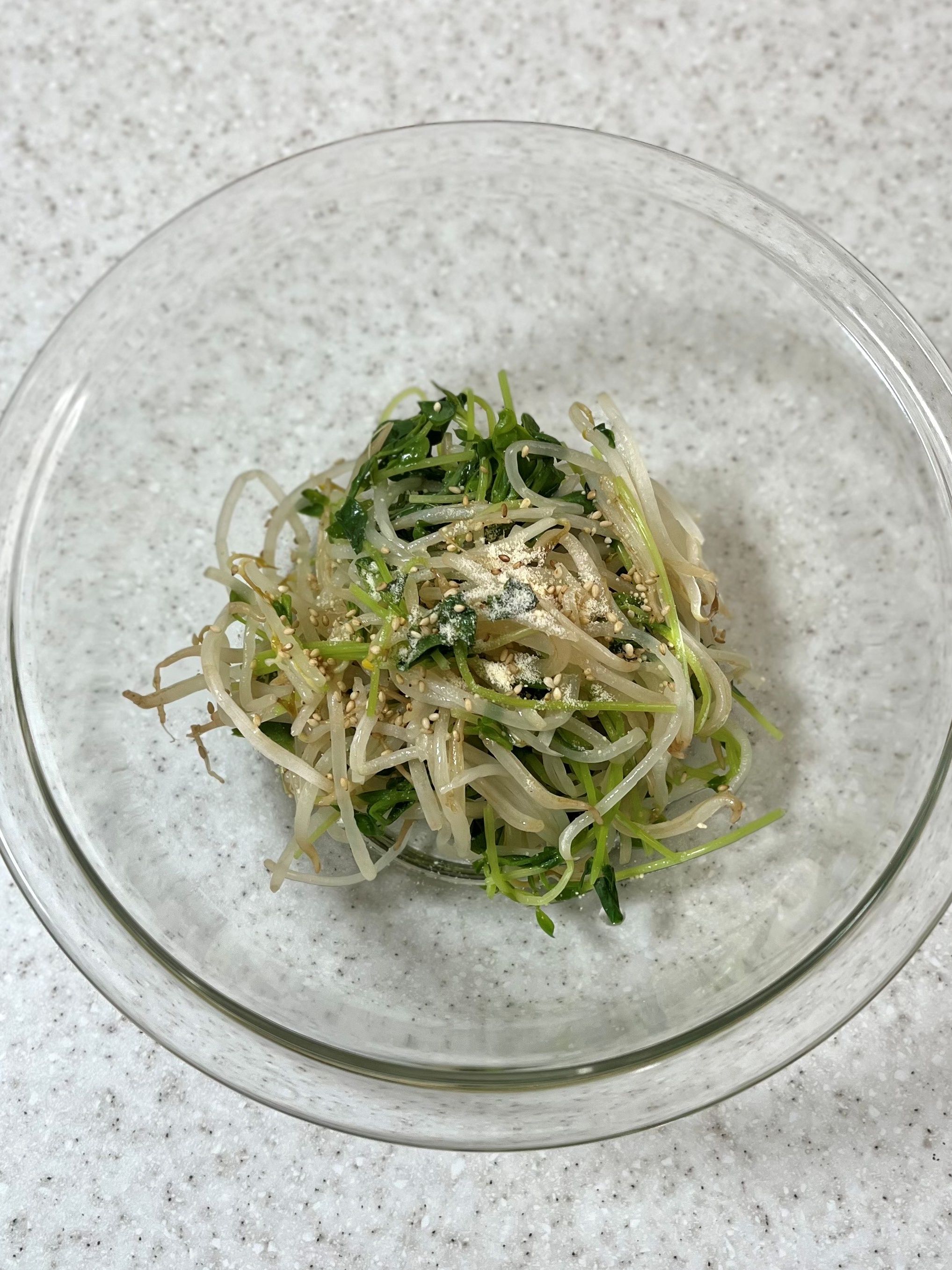 豆苗ともやしの中華ナムル | レシピサイトNadia