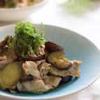 なすと豚肉のさっぱり梅しゃぶ