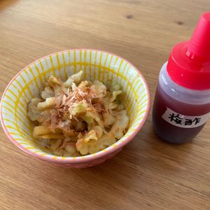 きよの作ってみた!投稿(しっとり♡ サラダ感覚の梅味噌和え)