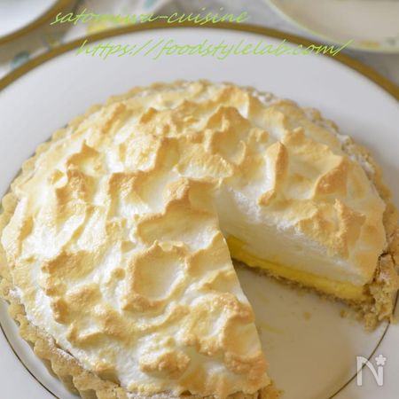 ふわッしゅわ レモンメレンゲタルト 米粉で簡単タルト生地 By 金子美和 さとみわ レシピサイト Nadia ナディア プロの料理家のおいしいレシピ