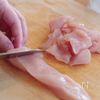 鶏むね肉とたっぷり野菜のオイスター炒めの工程2