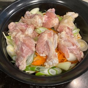 けいの作ってみた!投稿(お肉ほろほろ♩参鶏湯)