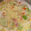 ごろごろ野菜のミルクスープの工程4