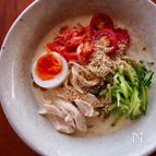 【韓国風豆乳冷やしそうめん】５分で完成！あっさりコクうま麺