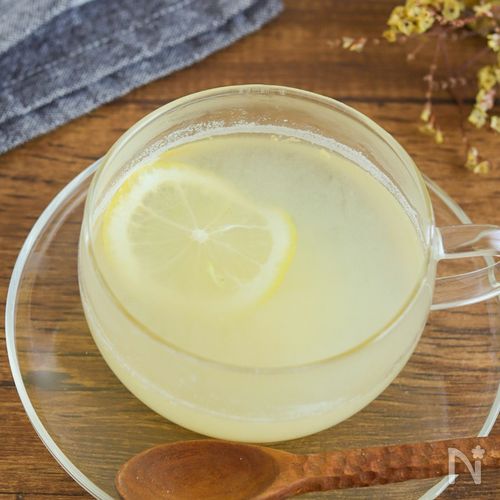 ぽかぽか♡はちみつレモン生姜湯