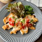 ピリ辛サルサが決め手のごちそうポークステーキ