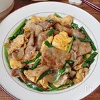 【豚たまニラ炒め】ご飯がすすむ！ボリューム満点おかず♪