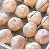 ミニシューで白いツリー☆クリスマスケーキの工程2