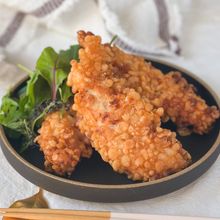 揚げ焼きで満足感◎ザクザク食感がクセに✨【クリスピーささみ】