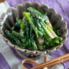 【お弁当副菜】箸休めにぴったり♡ほうれん草のマヨマスサラダ