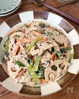 【れんこんと彩り野菜のツナマヨ和え】箸が止まらない！副菜に♪