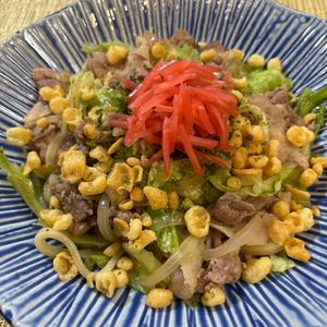 楽ラク手抜キッチン🐶🐾の作ってみた!投稿(レンジ1発！楽ちんなのに【本格焼きうどん】お弁当にも◎)