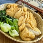 柚子胡椒だしが絶品《居酒屋風♡もち巾着煮》