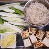 行列の定食屋さんの🍚あま～い牛肉の🤭💕すき焼き炒めの工程2