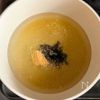 【ふんわり卵とわかめの中華スープ】5分で簡単やさしい味の工程1