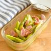 オーブンで簡単！アスパラとウインナーのうま味蒸し