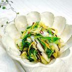 塩昆布が味の決めて♪箸が止まらない！めちゃウマ♡柚子白菜